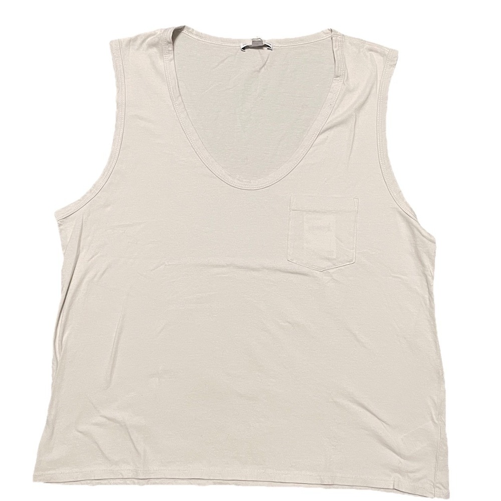 NWT JAMES PERSE James Perse Deep V-Neck Tee Size‎ 4/L MSRP: $95